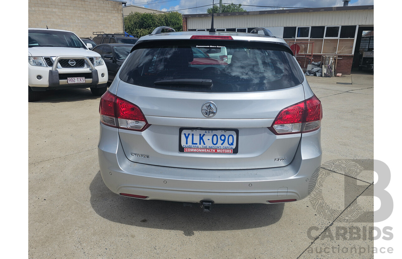 4/2016 Holden Cruze CDX JH MY16 4d Sportwagon Silver 1.8L