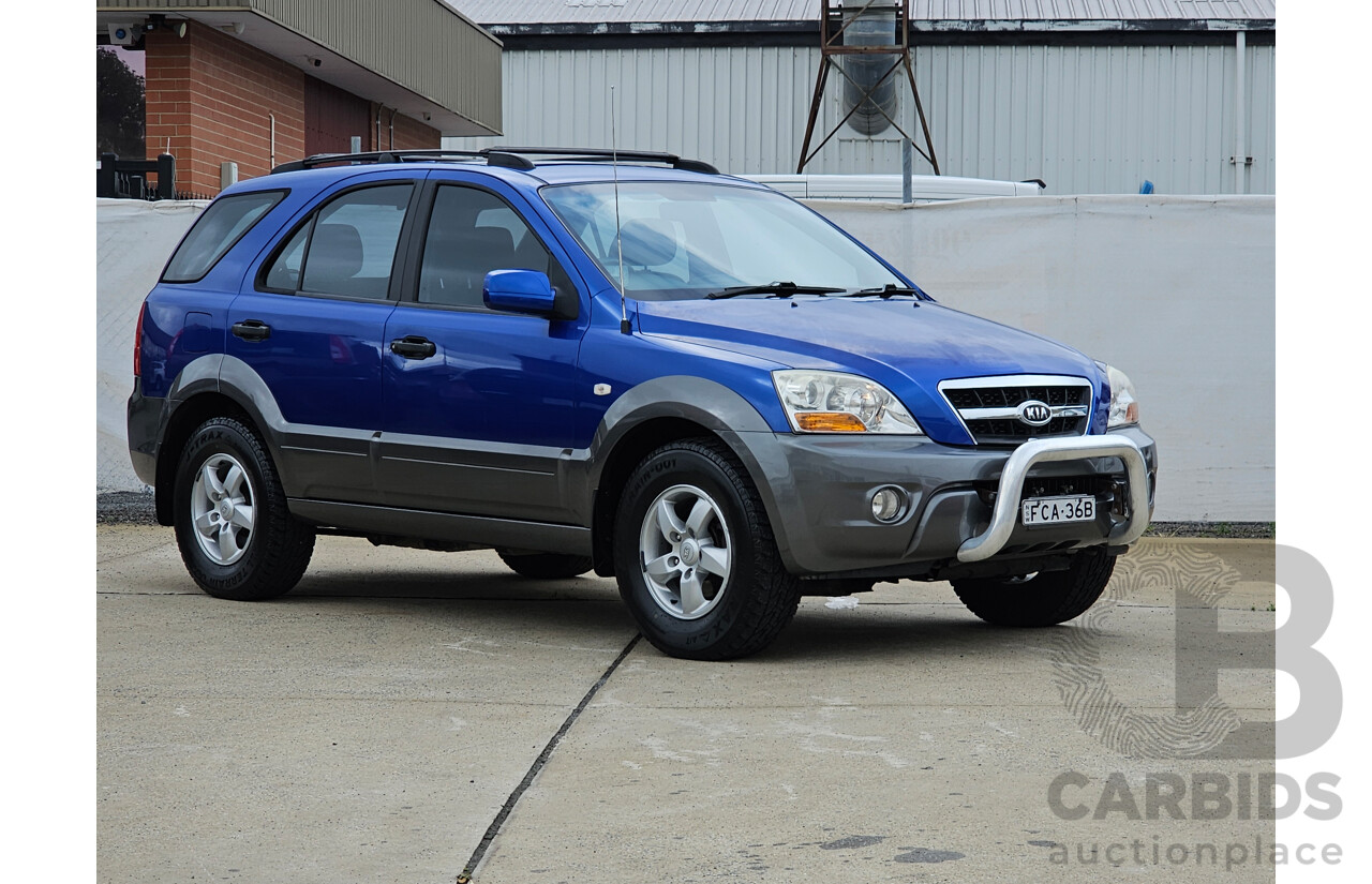 6/2009 Kia Sorento LX BL 4d Wagon Blue 2.5L