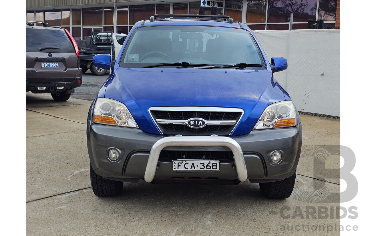 6/2009 Kia Sorento LX BL 4d Wagon Blue 2.5L