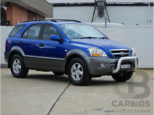 6/2009 Kia Sorento LX BL 4d Wagon Blue 2.5L