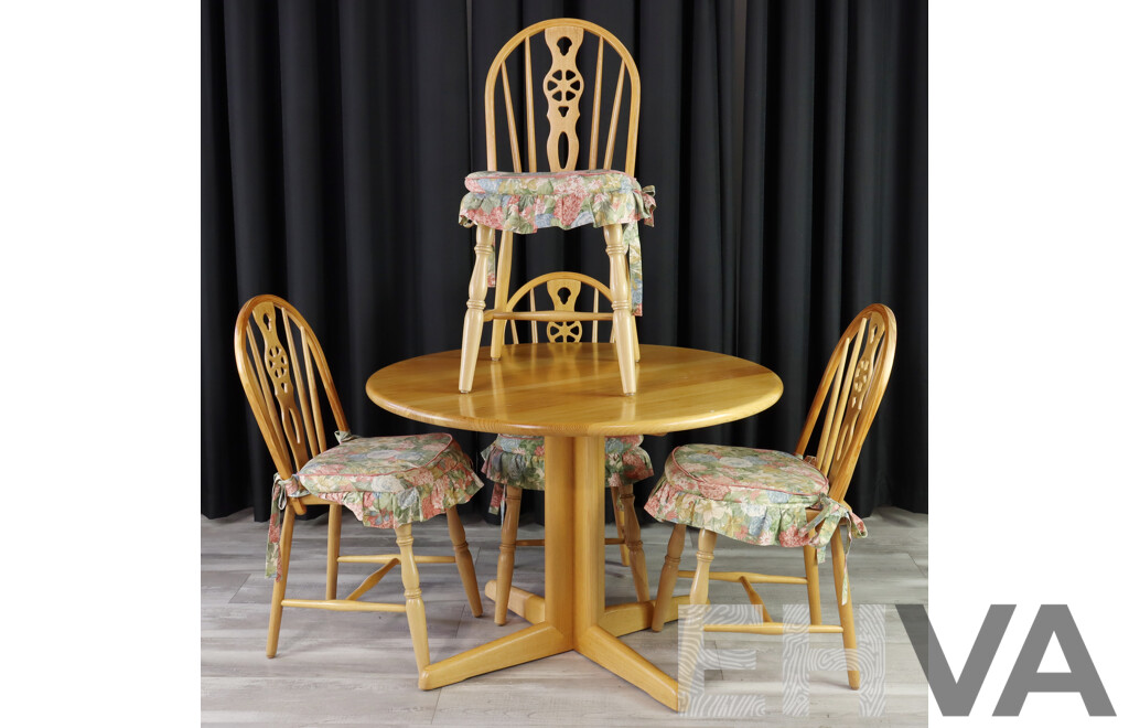 Five Piece Timber Dining Suite by MelChair Furniture