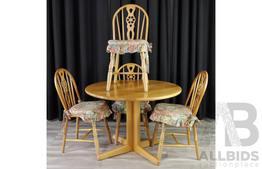 Five Piece Timber Dining Suite by MelChair Furniture