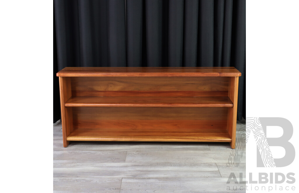 Modern Blackwood Open Bookcase