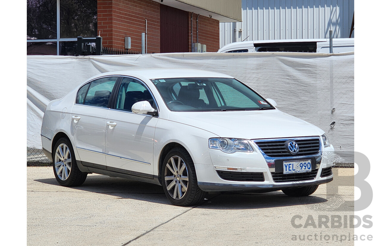 4/2006 Volkswagen Passat 2.0T FSI 3C 4d Sedan White 2.0L