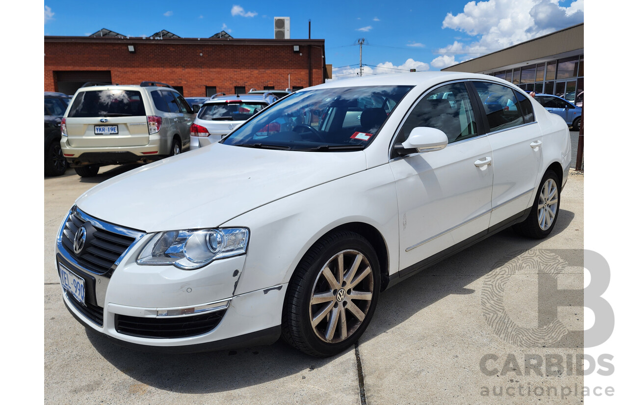 4/2006 Volkswagen Passat 2.0T FSI 3C 4d Sedan White 2.0L