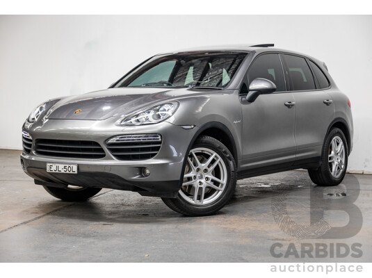 10/2010 Porsche Cayenne S Hybrid Series 2 (AWD) MY11 4d Wagon Meteor Grey Metallic Supercharged V6 3.0L - 34kw Hybrid