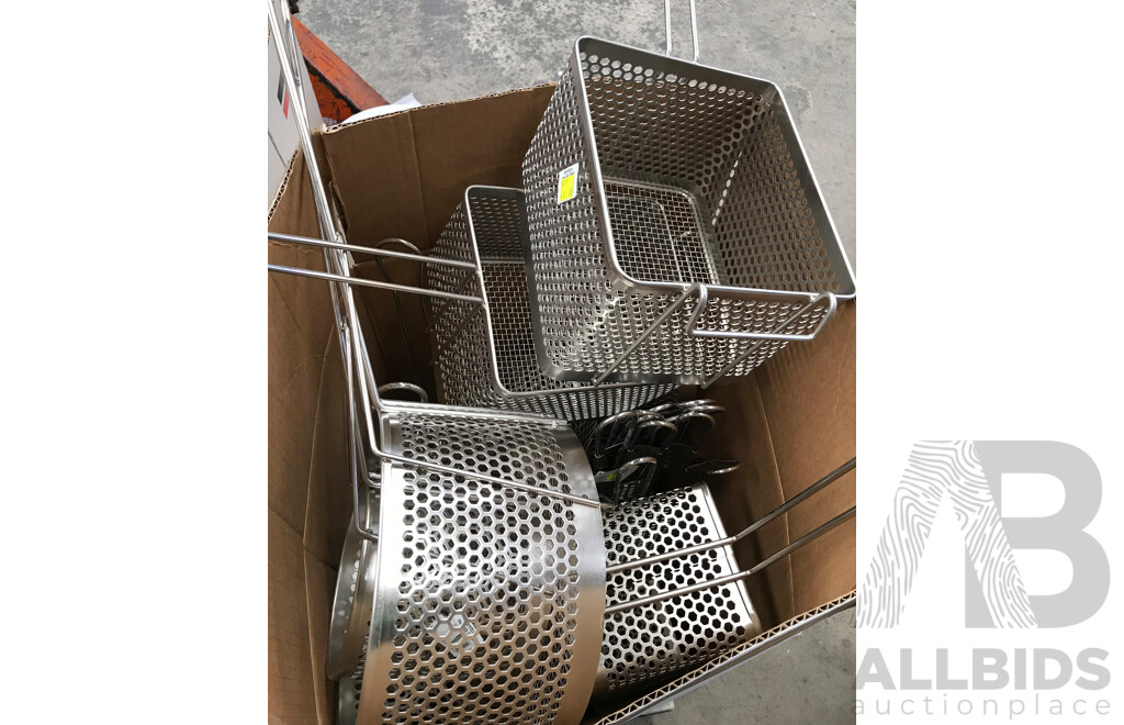 Fry Baskets (Various Types) - Lot of 23