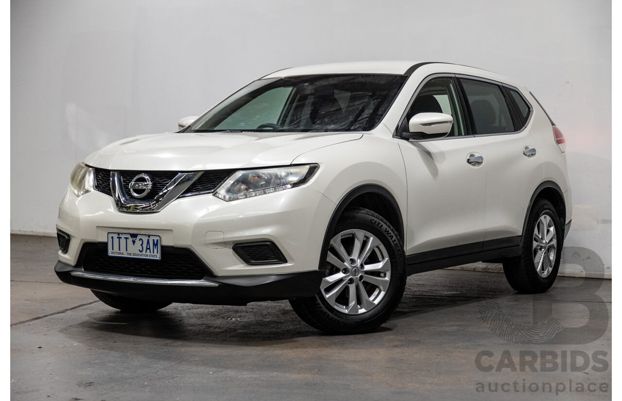 11/2016 Nissan X-Trail ST T32 4d Wagon Ivy Pearl White 2.5L