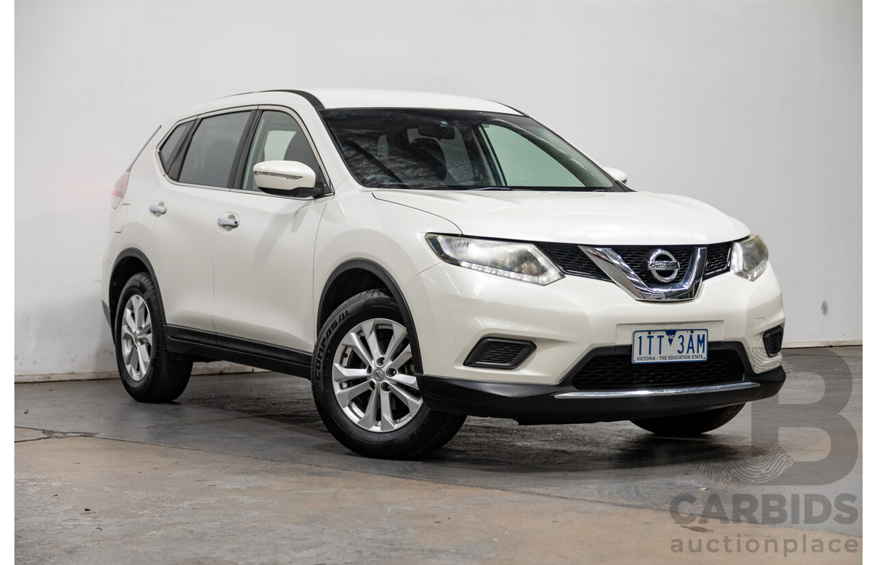 11/2016 Nissan X-Trail ST T32 4d Wagon Ivy Pearl White 2.5L