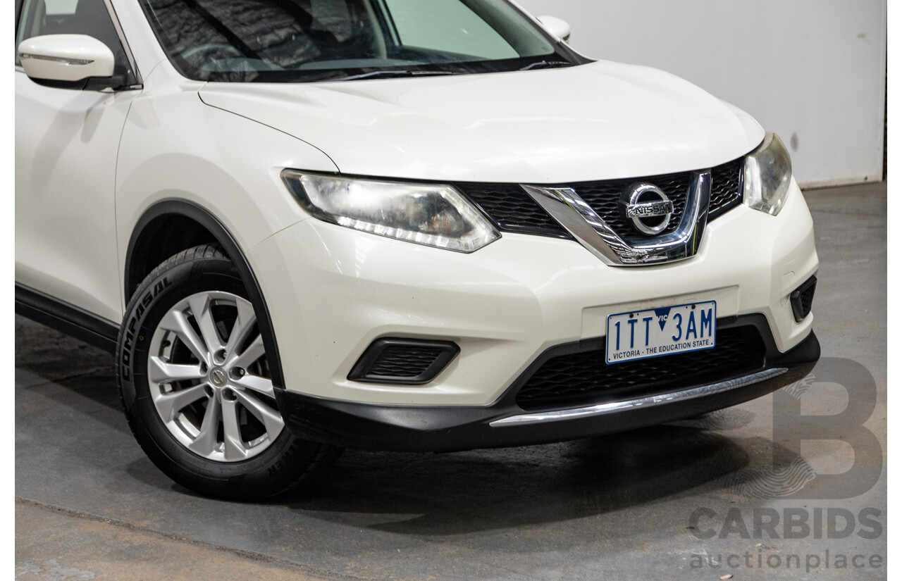 11/2016 Nissan X-Trail ST T32 4d Wagon Ivy Pearl White 2.5L