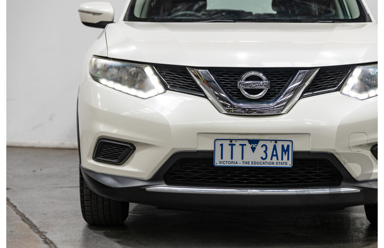 11/2016 Nissan X-Trail ST T32 4d Wagon Ivy Pearl White 2.5L