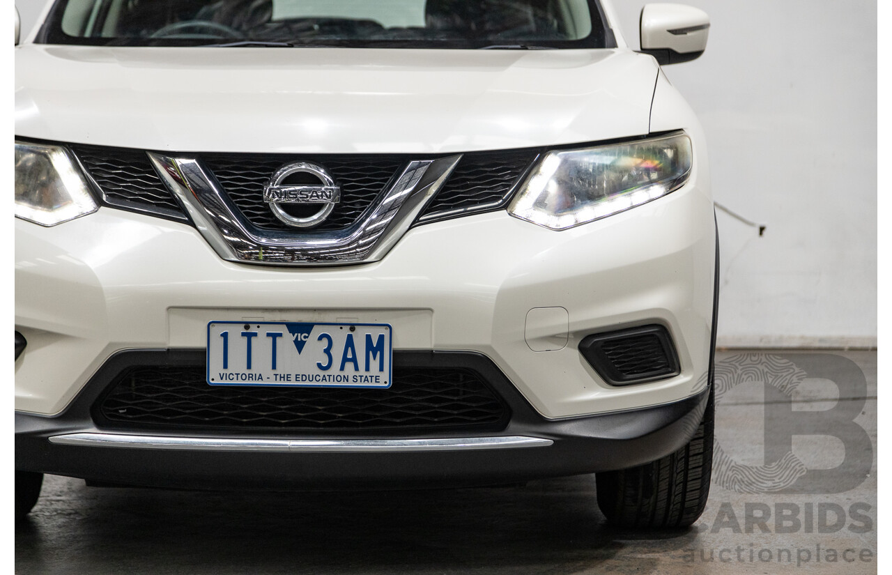 11/2016 Nissan X-Trail ST T32 4d Wagon Ivy Pearl White 2.5L