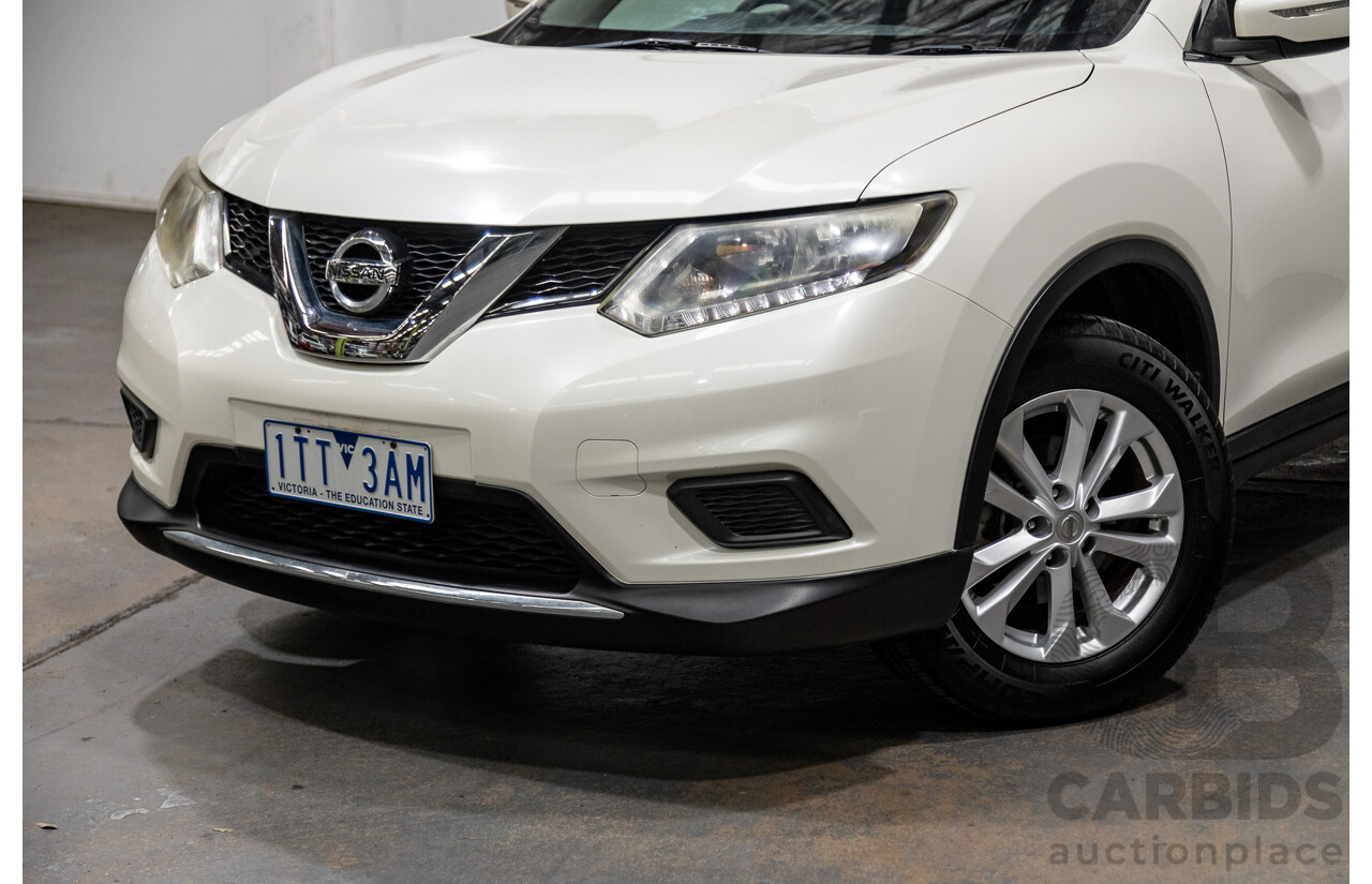 11/2016 Nissan X-Trail ST T32 4d Wagon Ivy Pearl White 2.5L