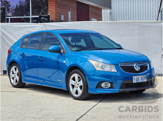 8/2012 Holden Cruze SRi JH MY12 5d Hatchback Blue 1.4L