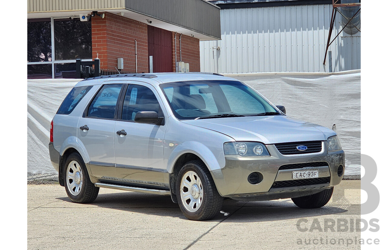 2/2006 Ford Territory TX (rwd) SY 4d Wagon Silver Or Chrome 4.0L