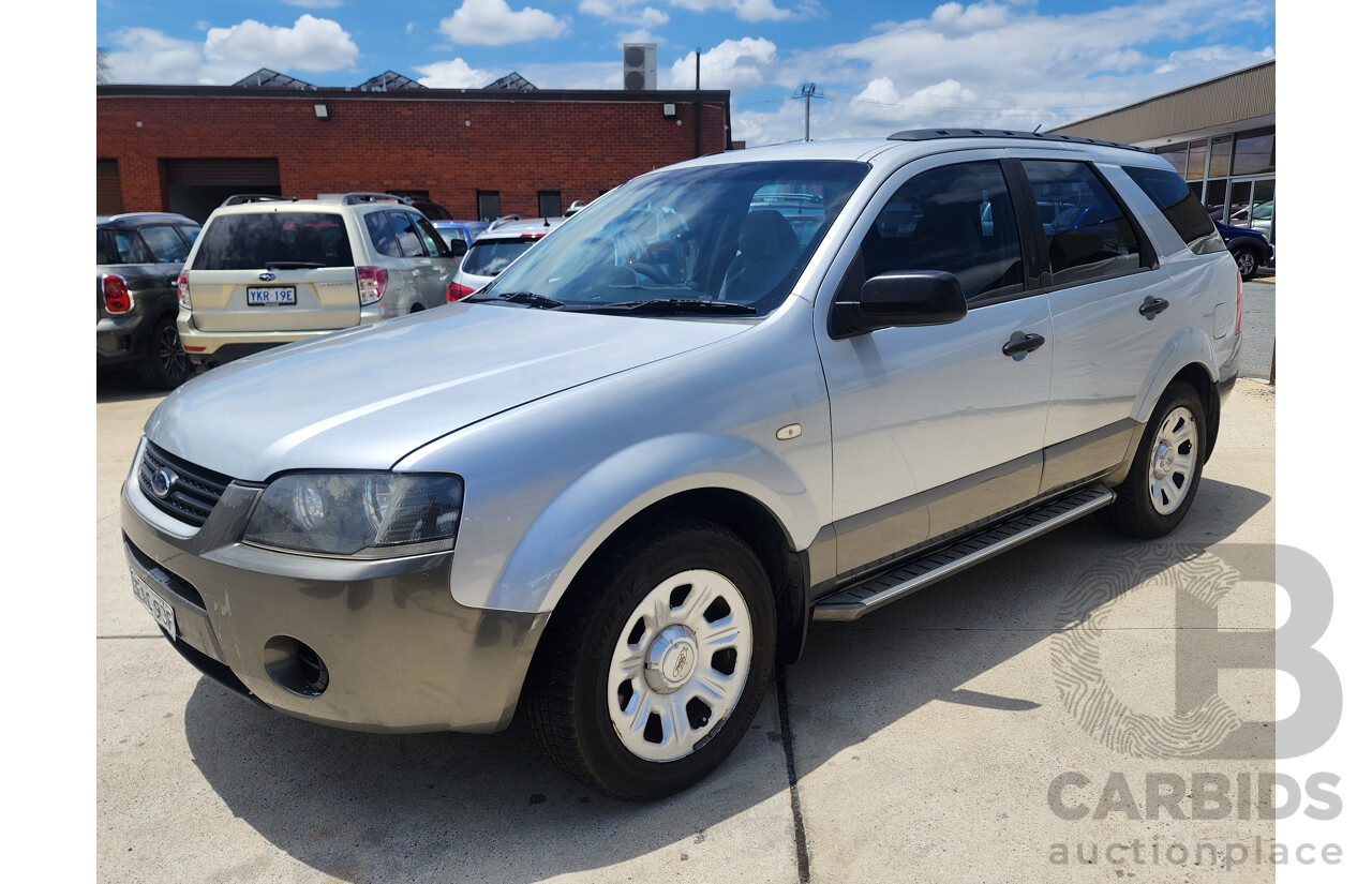 2/2006 Ford Territory TX (rwd) SY 4d Wagon Silver Or Chrome 4.0L