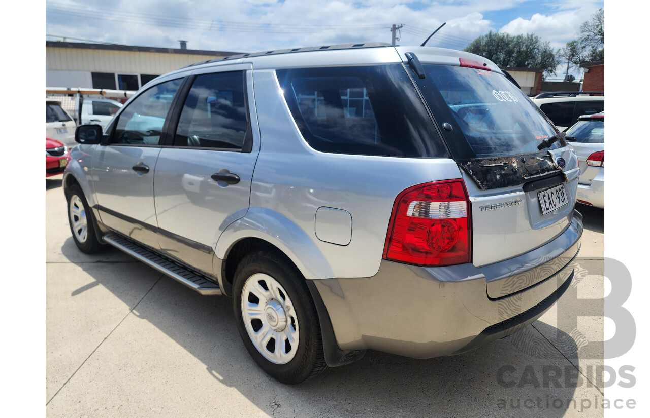 2/2006 Ford Territory TX (rwd) SY 4d Wagon Silver Or Chrome 4.0L