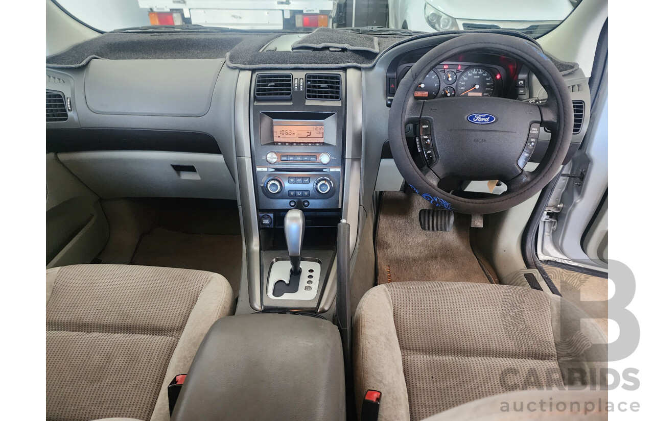 2/2006 Ford Territory TX (rwd) SY 4d Wagon Silver Or Chrome 4.0L