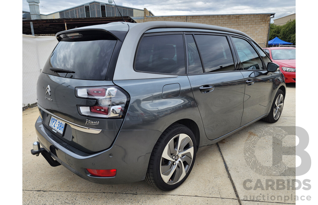 9/2015 Citroen Grand C4 Picasso Exclusive B7 MY15 4d Wagon Grey 2.0L