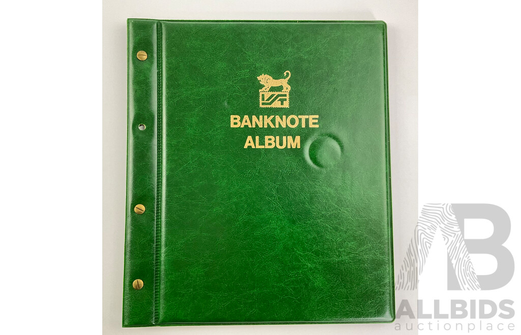 Bank Note Album, Empty