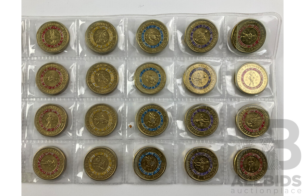 Australian 2021 Commemorative Two Dollar Coins, The Wiggles