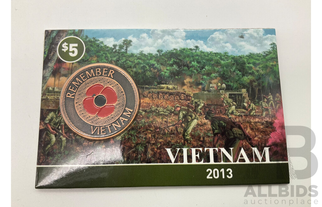 Australian 2013 ‘Remember Vietnam’ Medallion.