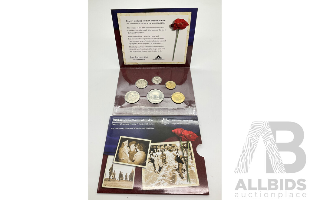 Australian 2005 Six Coin Set