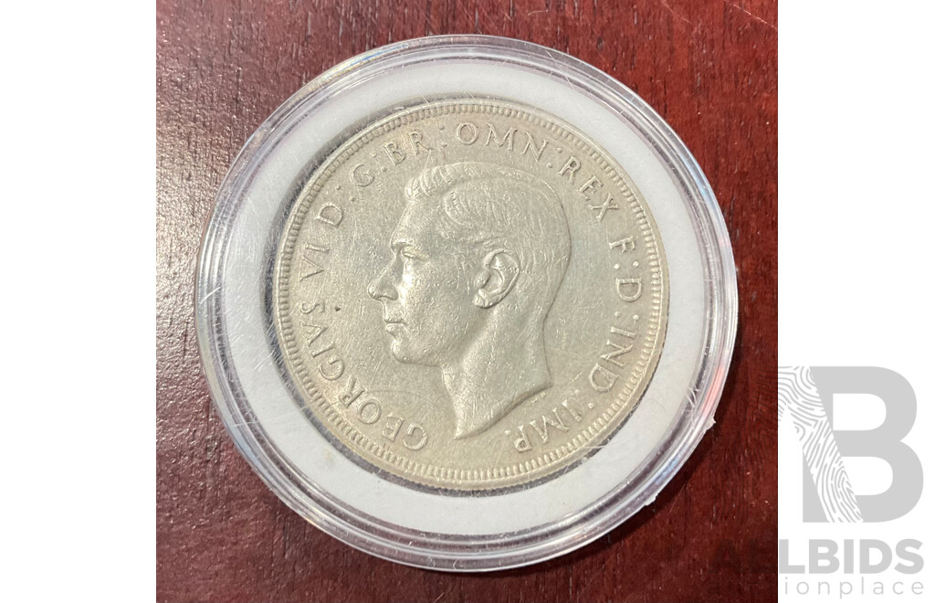 Australian 1938 Crown 92.5% Silver