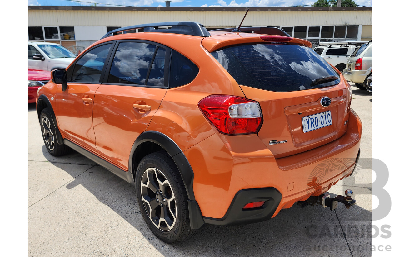 3/2012 Subaru XV 2.0i  4d Wagon Orange 2.0L