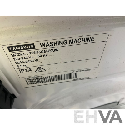 Samsung (WW85K54E0UW) 8.5kg Front Load Washer - ORP $1,379.00