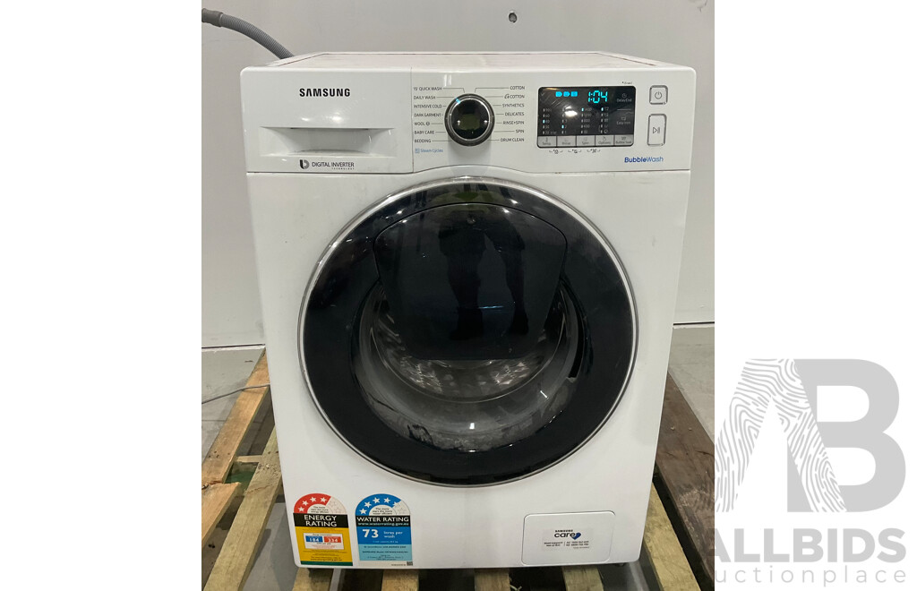 Samsung (WW85K54E0UW) 8.5kg Front Load Washer - ORP $1,379.00