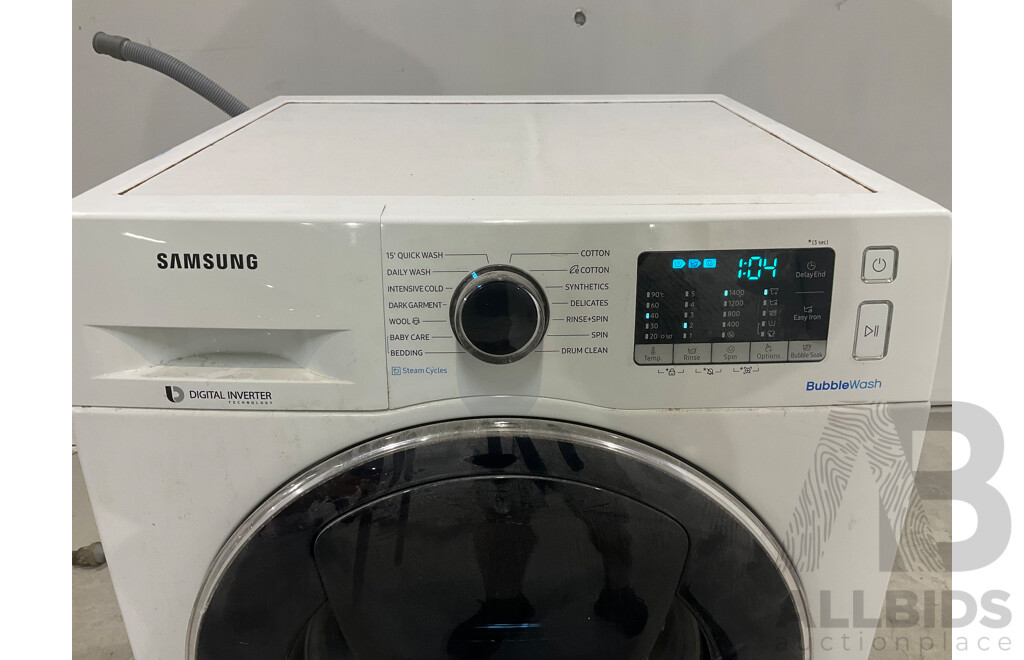 Samsung (WW85K54E0UW) 8.5kg Front Load Washer - ORP $1,379.00