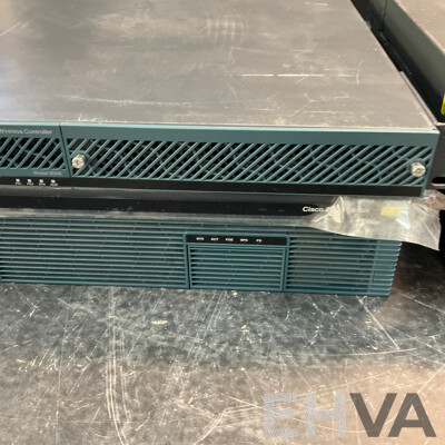 CISCO 2900 Series 2921 Integrated Services Routers & 5500 Series Wireless Controller - Lot of 4