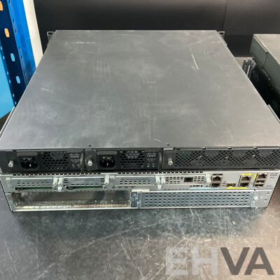 CISCO 2900 Series 2921 Integrated Services Routers & 5500 Series Wireless Controller - Lot of 4