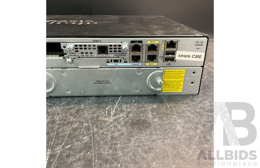 CISCO 2900 Series 2911& 1900 Series 1941 & 890 Series C897VA-K9  Integrated Services Routers