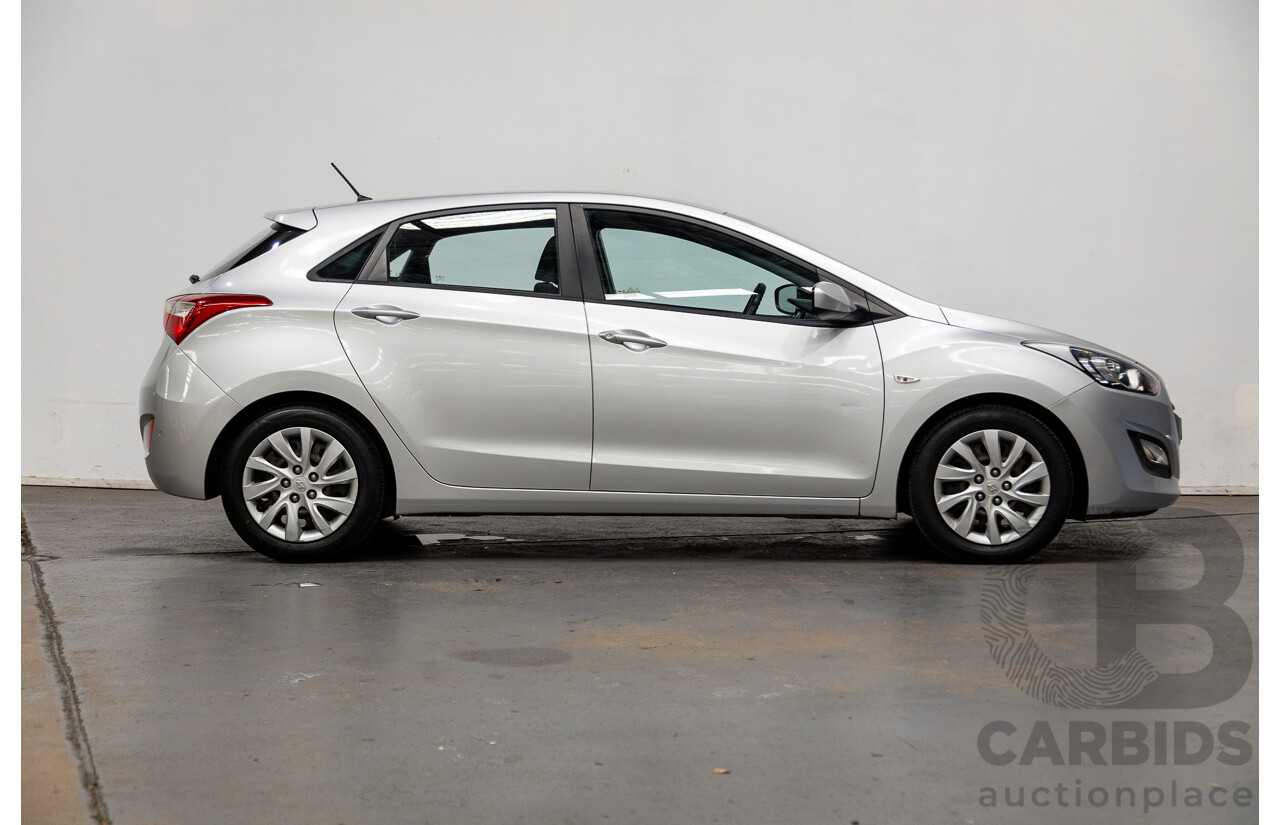 11/2013 Hyundai i30 Active GD 5d Hatchback Sleek Silver Metallic 1.8L