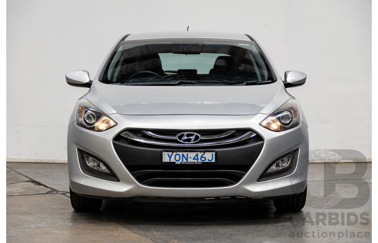 11/2013 Hyundai i30 Active GD 5d Hatchback Sleek Silver Metallic 1.8L