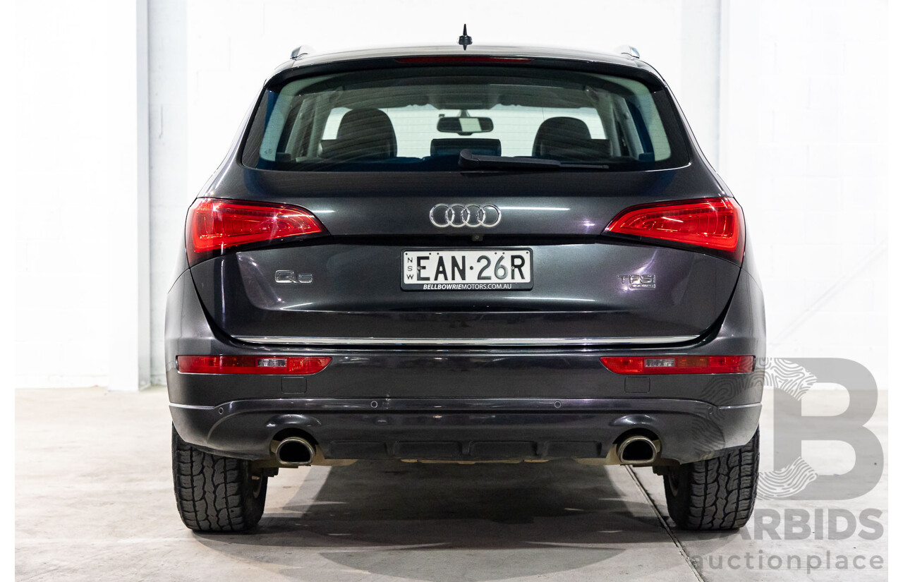 8/2014 Audi Q5 2.0 TFSI Quattro (AWD) 8R MY14.5 4d Wagon Lava Grey Metallic Turbo 2.0L