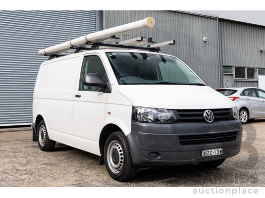 5/2011 Volkswagen Transporter 103 TDI SWB MED T5 MY11 Van Candy White Turbo Diesel 2.0L