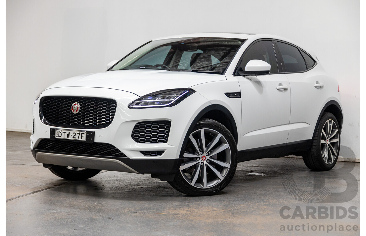 04/2018 Jaguar E-Pace P250 S AWD (183kW) AWD X540 MY18 4D Wagon Fuji White 2.0L