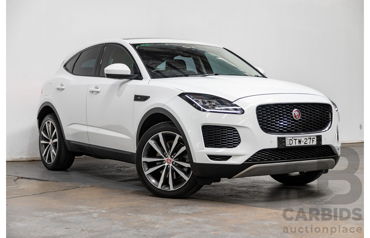 04/2018 Jaguar E-Pace P250 S AWD (183kW) AWD X540 MY18 4D Wagon Fuji White 2.0L