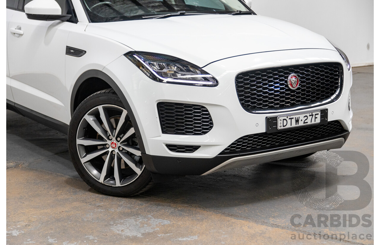 04/2018 Jaguar E-Pace P250 S AWD (183kW) AWD X540 MY18 4D Wagon Fuji White 2.0L