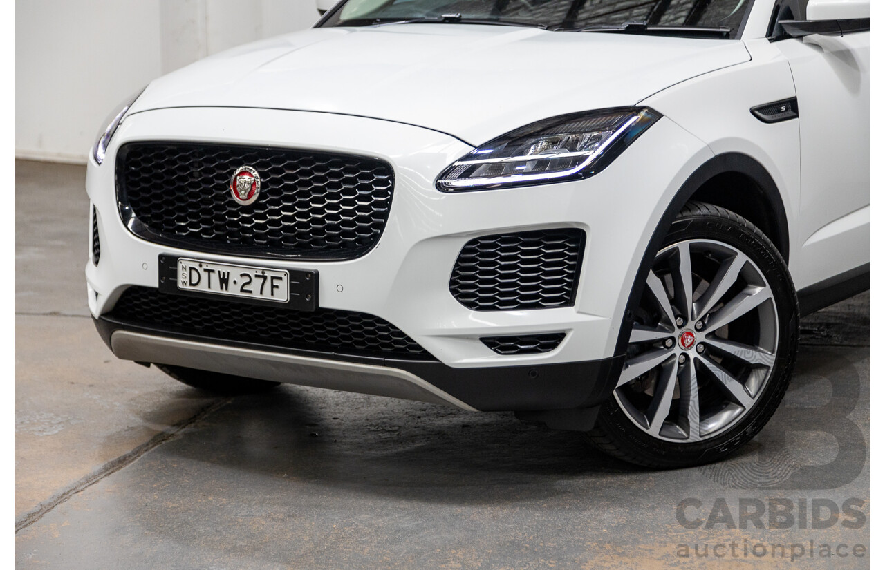 04/2018 Jaguar E-Pace P250 S AWD (183kW) AWD X540 MY18 4D Wagon Fuji White 2.0L