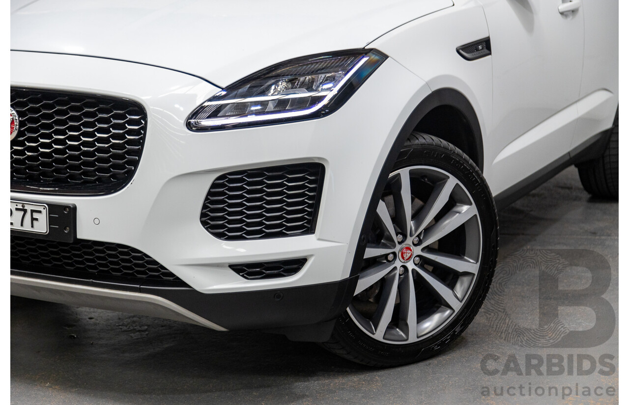 04/2018 Jaguar E-Pace P250 S AWD (183kW) AWD X540 MY18 4D Wagon Fuji White 2.0L