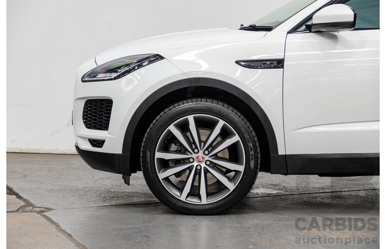 04/2018 Jaguar E-Pace P250 S AWD (183kW) AWD X540 MY18 4D Wagon Fuji White 2.0L