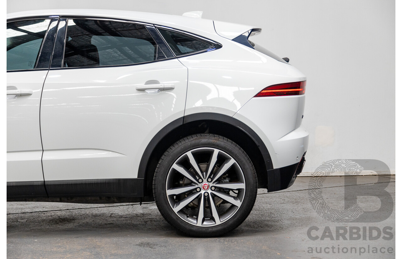 04/2018 Jaguar E-Pace P250 S AWD (183kW) AWD X540 MY18 4D Wagon Fuji White 2.0L