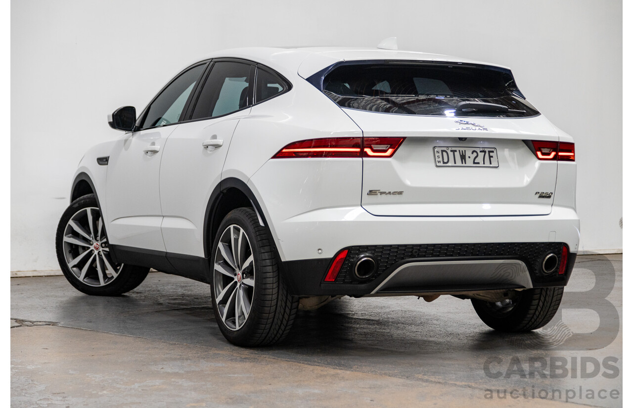 04/2018 Jaguar E-Pace P250 S AWD (183kW) AWD X540 MY18 4D Wagon Fuji White 2.0L