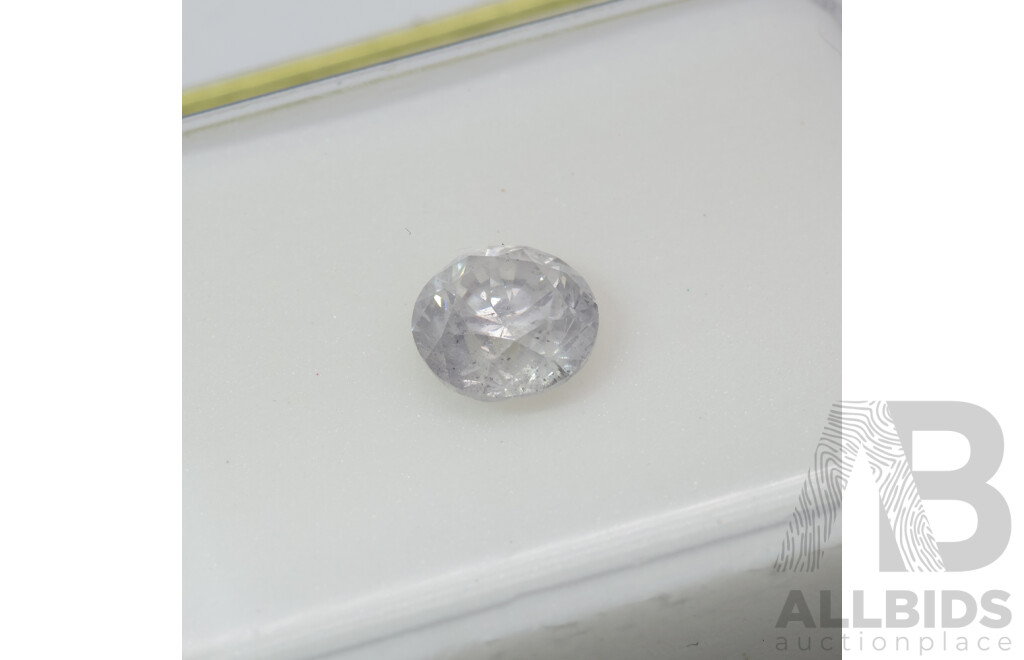 1.468ct Diamond (natural) Unset Gemstone, H/I1 with Certificate of Valuation & AGL Diamond Report