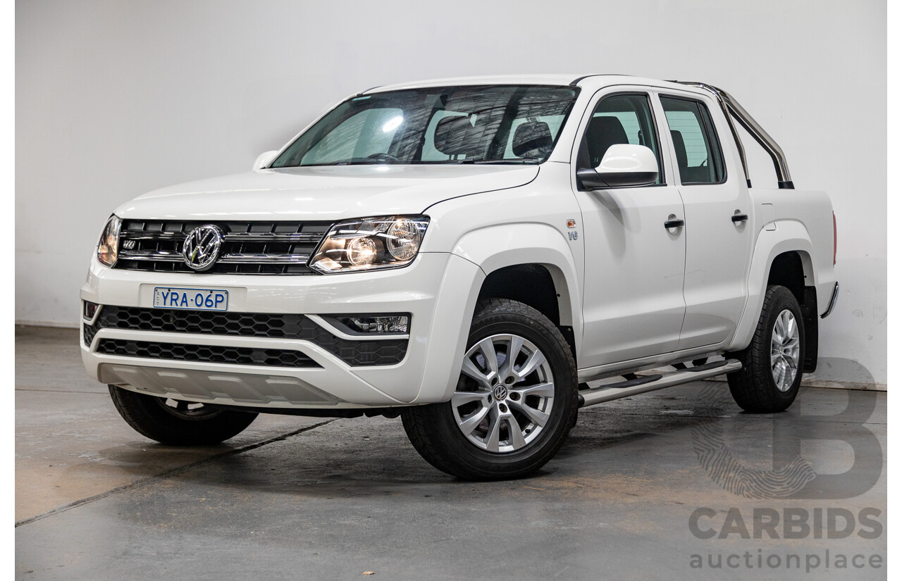 09/2020 Volkswagen Amarok TDI550 CORE 4MOTION (4x4) MY20 4d Dual Cab White Turbo Diesel V6 3.0L