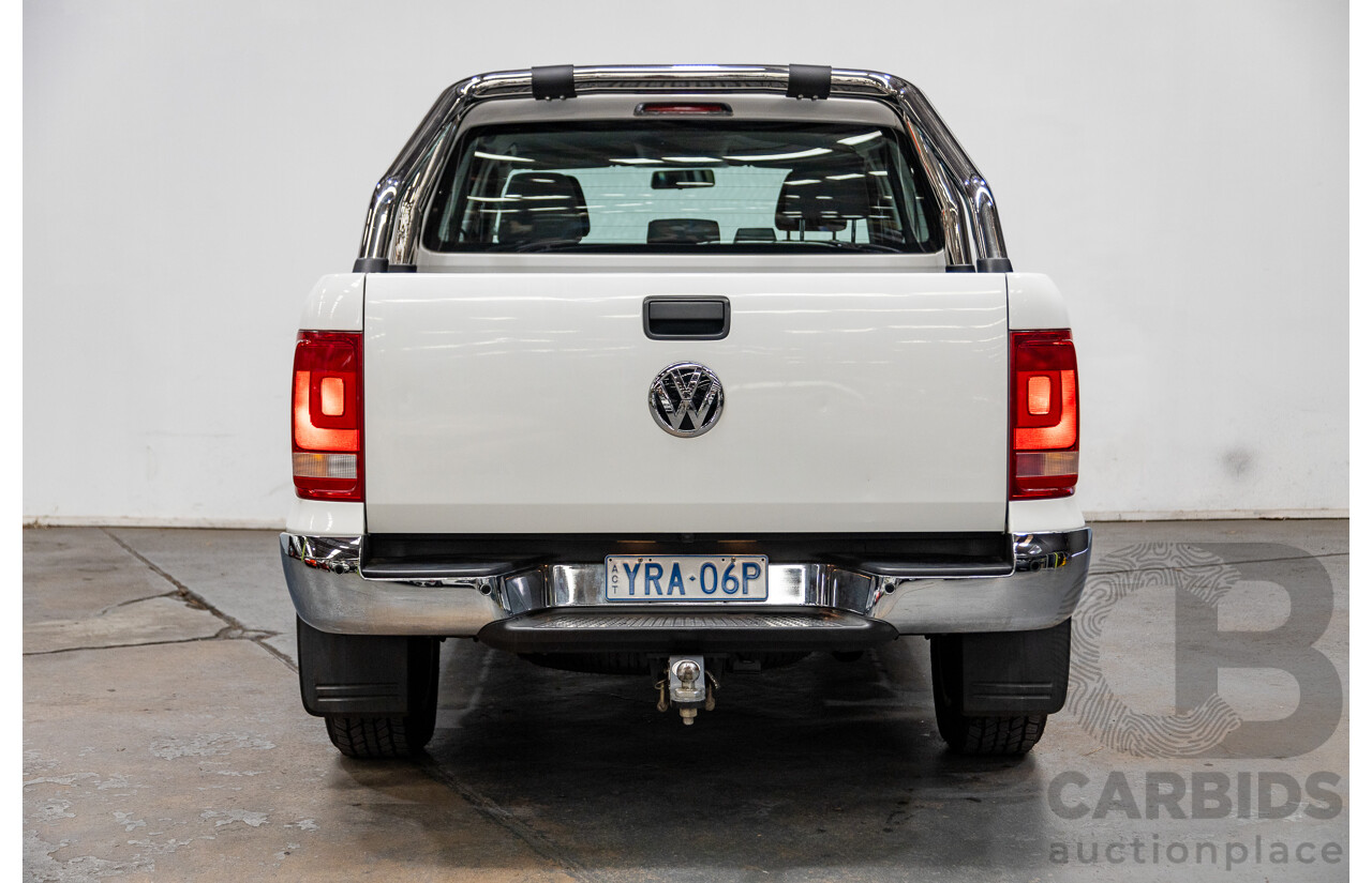 09/2020 Volkswagen Amarok TDI550 CORE 4MOTION (4x4) MY20 4d Dual Cab White Turbo Diesel V6 3.0L